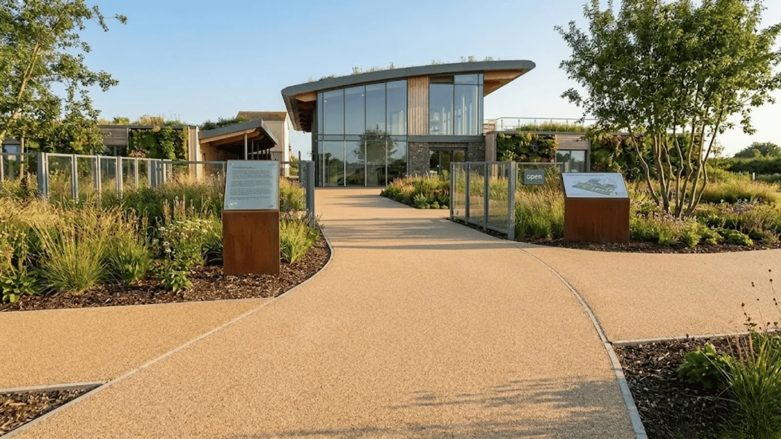 Commercial resin resurfacing project planning with staged access
