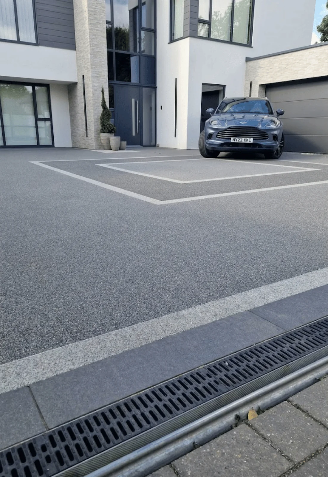 After resurfacing result for Retail entry forecourt