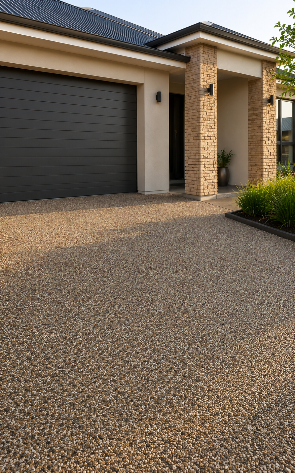 Completed driveway resurfacing example 2
