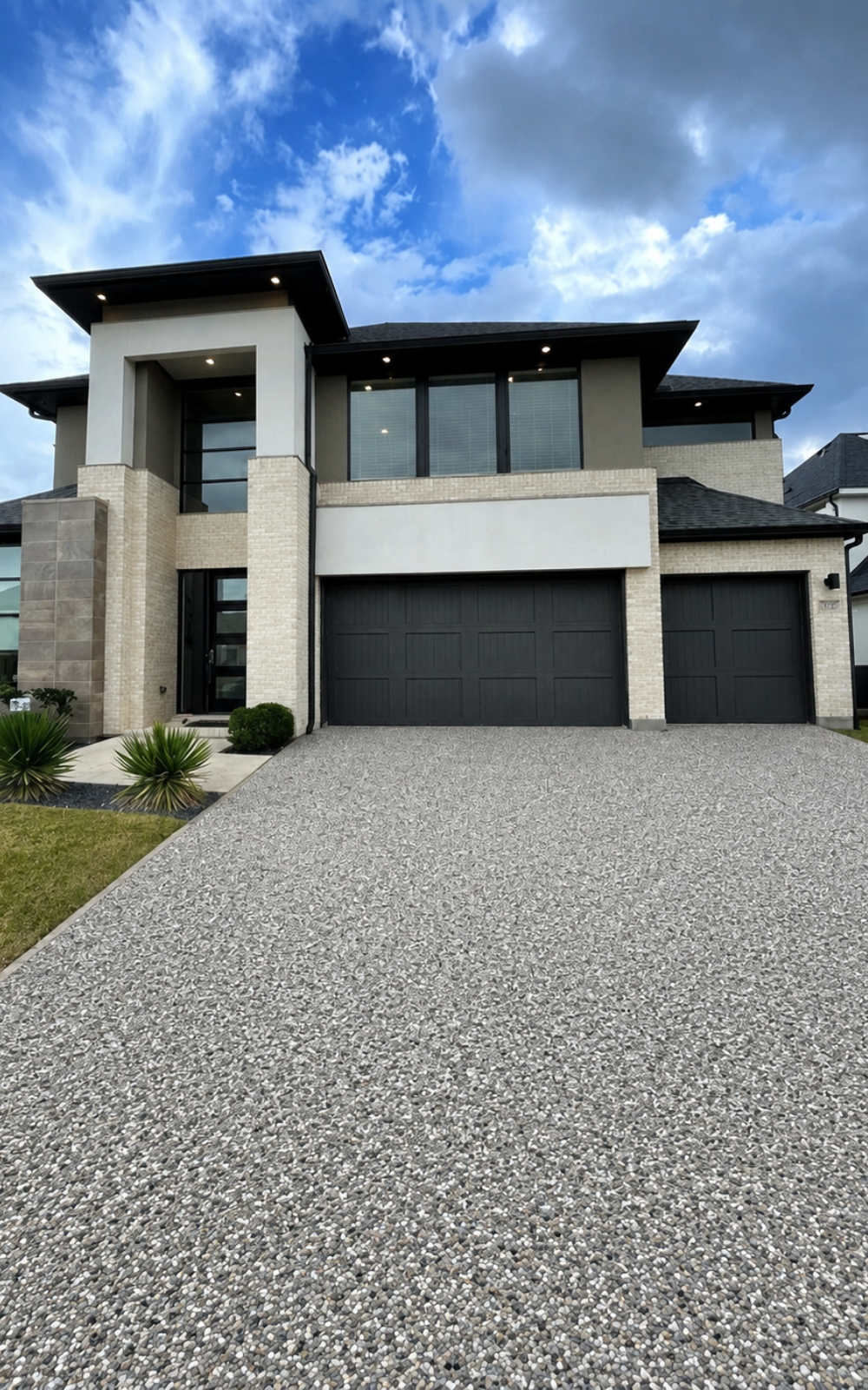 Completed driveway resurfacing example 3