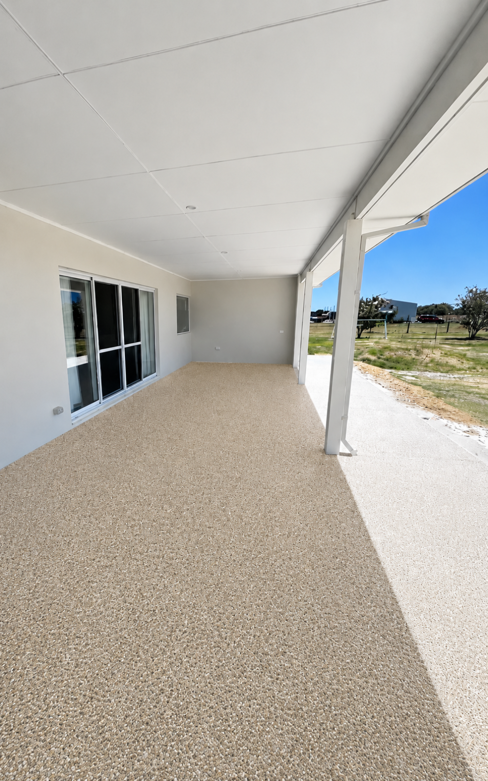 Completed patio resurfacing example 1
