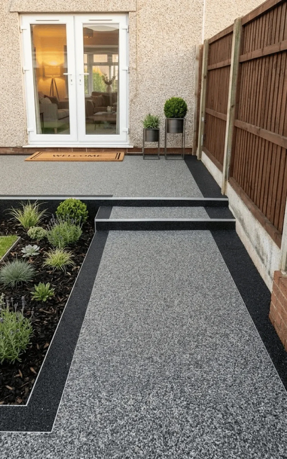 Completed walkway resurfacing example 2